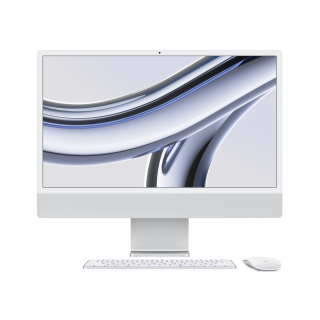 Apple iMac 24" M3 8-Core CPU 8-Core GPU 24GB RAM 512GB SSD (Eng/Arb KB) - Silver